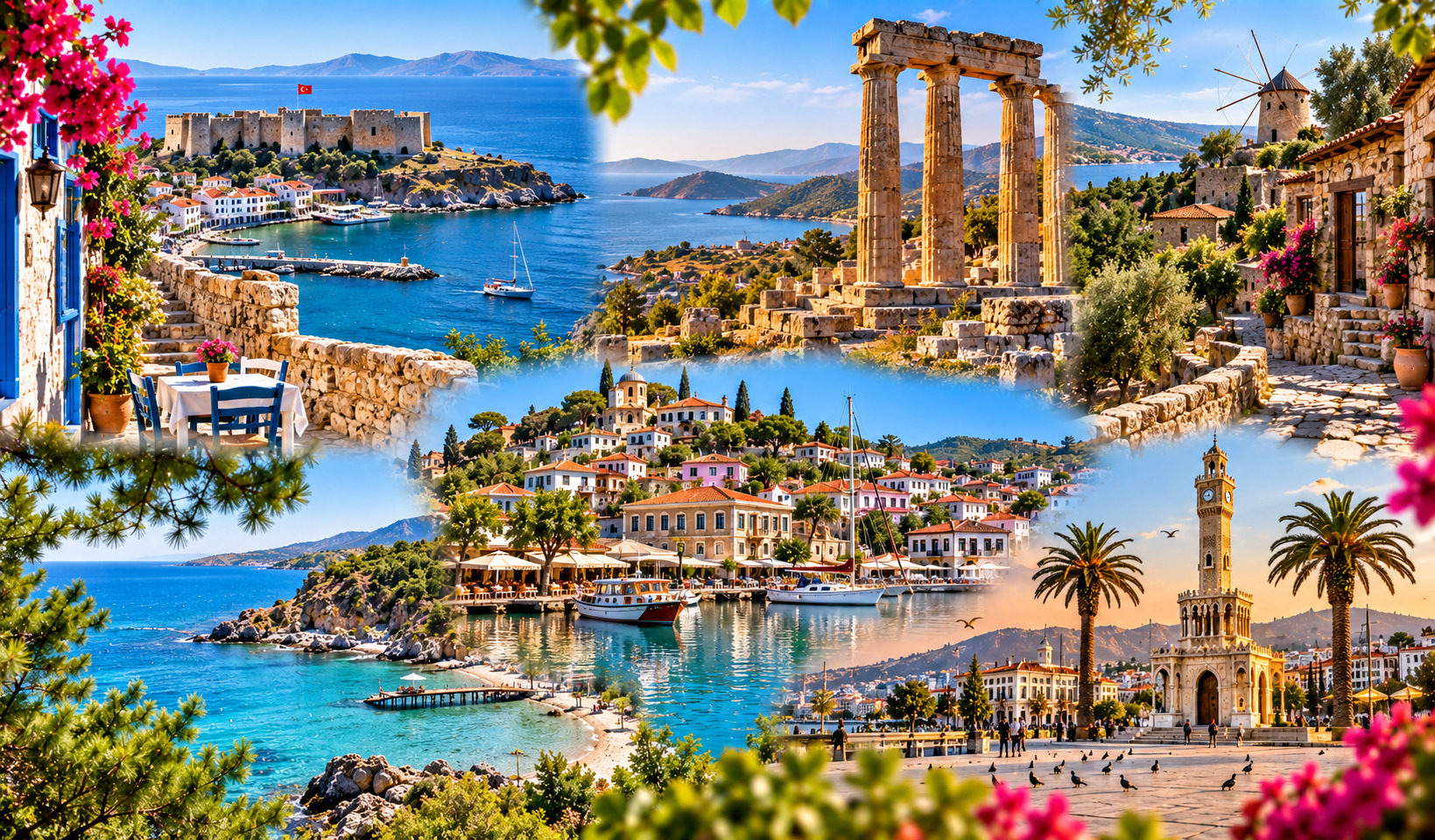 Kazdağları - Bozcaada - Assos - Ayvalık - Cunda - İzmir Turu